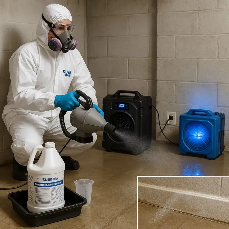 Sanitization and Odor Removal process in Gearhart, OR