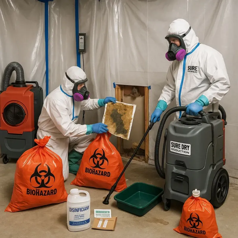 Contaminated Water Handling Protocols process in Gearhart, OR